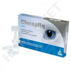Clerapliq for corneal lesions and irritations in animals